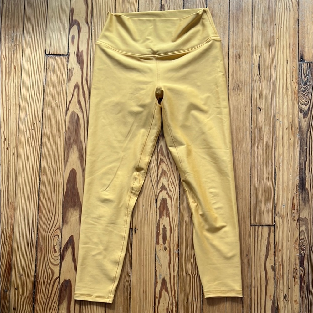 Abercrombie & Fitch Mustard Yellow YPB Leggings